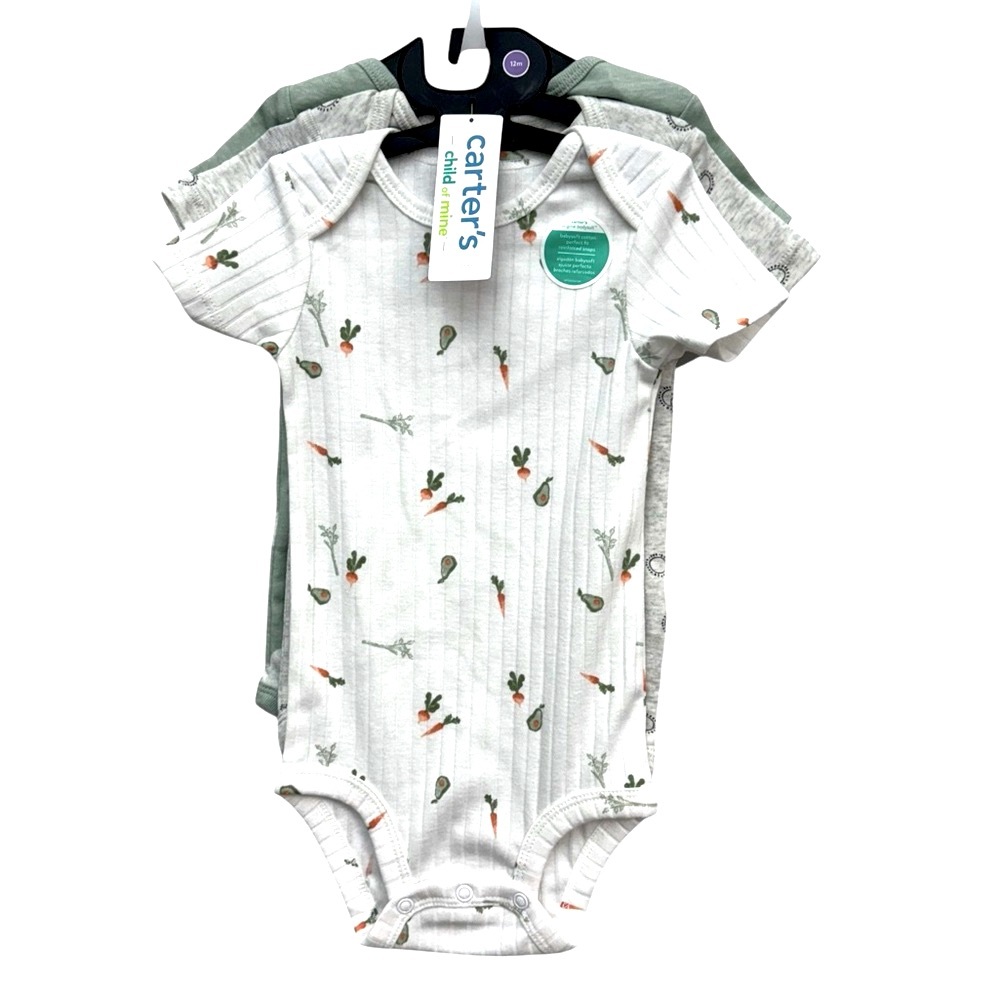 Carter’s‎ Girls Onesies Set of 3 Size 12M